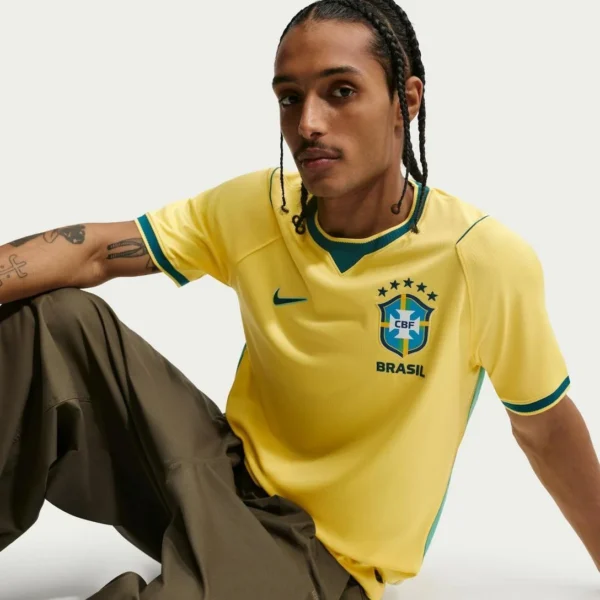 Camisa Brasil Masculina Futebol Seleção Copa 2026 VERSÃO TORCEDOR