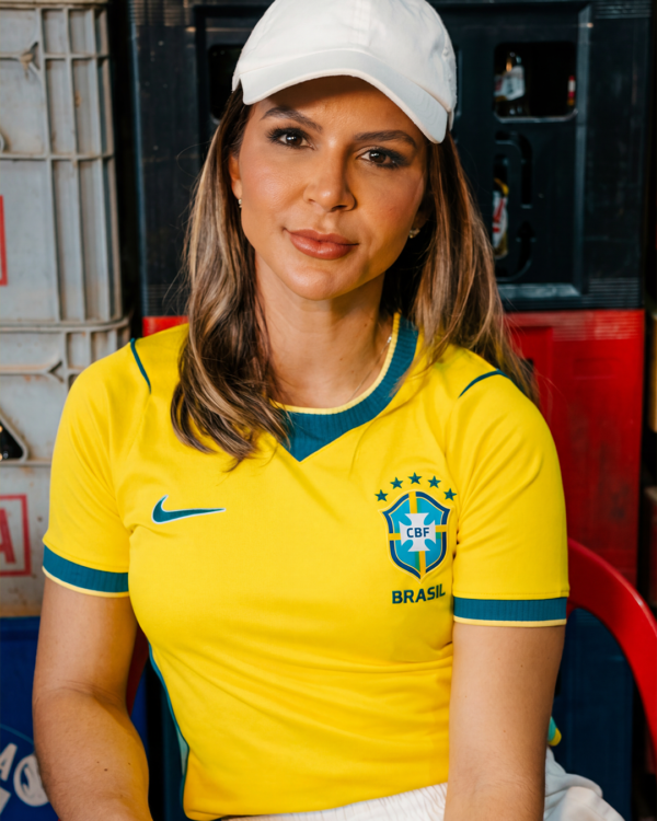 Camisa Brasil Feminina Futebol Seleção Copa 2026 VERSÃO TORCEDOR